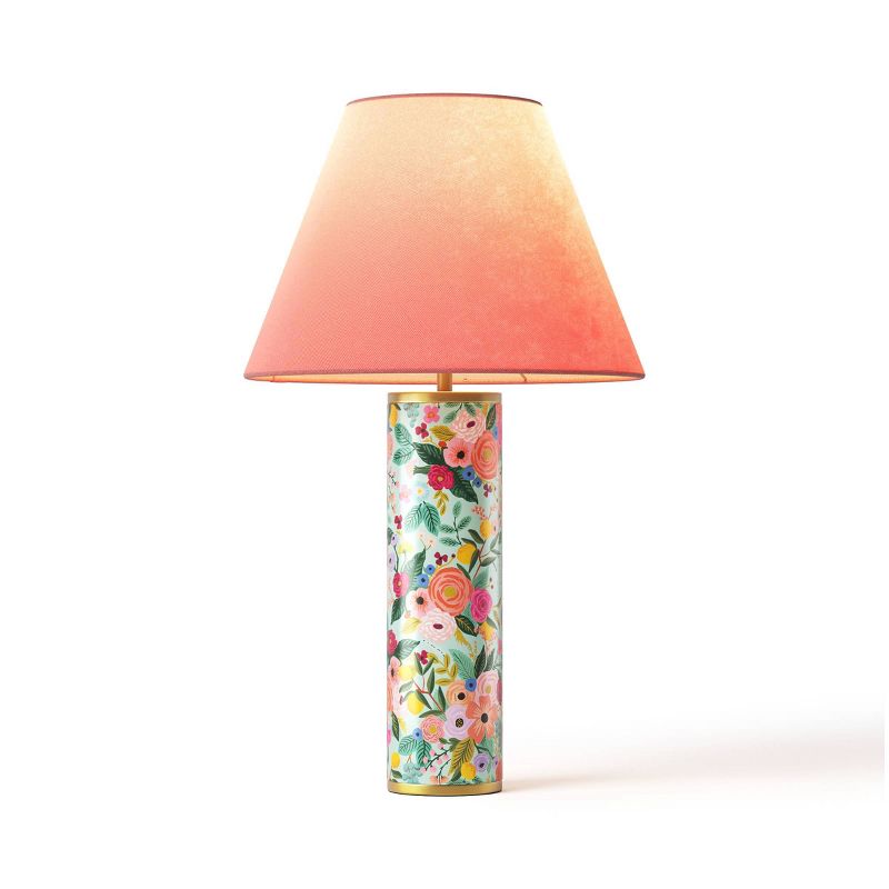 Rifle Paper Co. x Target Floral Lamp with Velvet Lampshade, 2 of 9