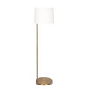 GDFStudio Susan Modern 61" Brass Floor Lamp with Drum-shaped Linen Shade - 3 of 4