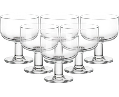 Bormioli Rocco Romantic 4er Set Gläser – Hellblau, 34 Cl, Spülmaschinengeeignet