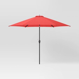 10' Round Outdoor Patio Market Umbrella - Threshold™ - 1 of 4