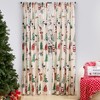 The Lakeside Collection Merry Catmas Window Panels - 3 of 3