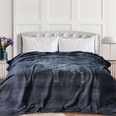 Tribeca Living Organic Cotton Oversized Blanket