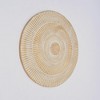 36" Round Wheel Style Wood Wall Decor，Handcarved - 4 of 4