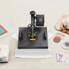 VEVOR Heat Press Machine, 15 x 15 inch, 2 in 1 Heat Transfer Machine with Hat Press, 360° Swing Away T-Shirt Pressing, Black - 2 of 4