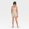 Girls' 2pc Tank Top and Shorts Pajama Set - art class™ - 2 of 4