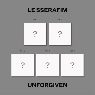 LE SSERAFIM - 1st Studio Album UNFORGIVEN (CD) (COMPACT Version)