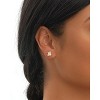 SHINE by Sterling Forever Sterling Silver CZ Cluster Studs - 2 of 2