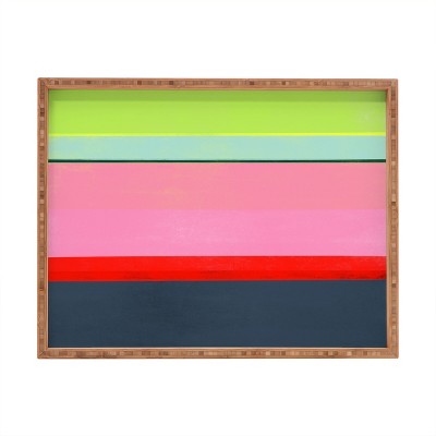 Garima Dhawan stripe study 35 Rectangular Tray - Deny Designs