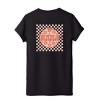 Simply Sage Market Checkered Mama Flowers Front and Back Print Short Sleeve Tee - 2 of 4