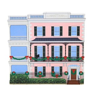 Cat's Meow Village 4.75 In Edmondston-Alston House Christmas Christmas Village , Charleston Christmas 2024 Series (1PC) - 1 of 3