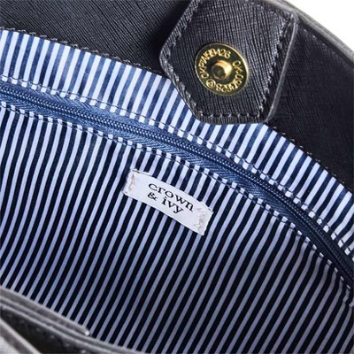 Lakeside The Lakeside Collection Crown & Ivy Black Purse - — фото 3