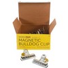 School Smart Magnetic Clips, 2 Inches, Nickel Plated, Pack of 12 - 2 of 4