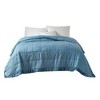 Gracie Mills Lucile Textured Oversized Down Alternative Blanket with Satin Trim - 3 of 4