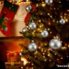 COZONY 34 Pcs Shatterproof Christmas Ball Ornament Set, Xmas Tree Hanging Decor for Holiday Wedding - 4 of 4