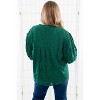 Women's Jayne Lace Bubble Sleeve Blouse - Fate - 2 of 3