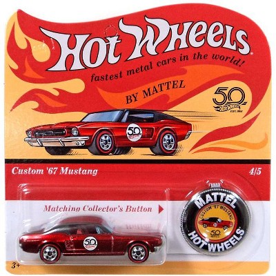 hot wheels 50th anniversary custom 67 mustang