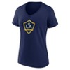 MLS Los Angeles Galaxy Women's V-Neck T-Shirt - 2 of 3