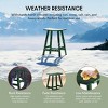 WestinTrends Outdoor Patio Adirondack Counter Height Stool Chair - 3 of 4
