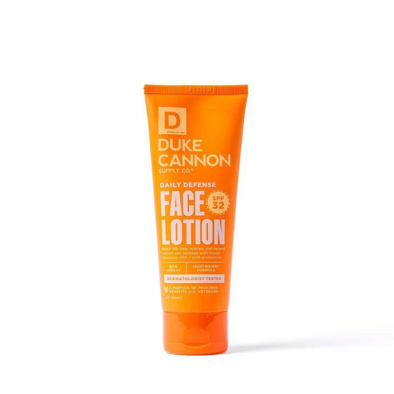 Duke Cannon Supply Co. Daily Defense Face Lotion - SPF 32 - 3 fl oz, 1 of 10