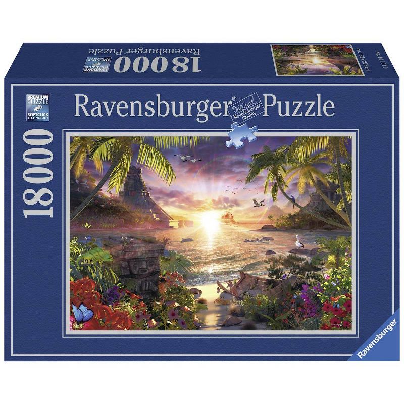 Ravensburger Paradise Sunset Jigsaw Puzzle - 18000pc, 1 of 5