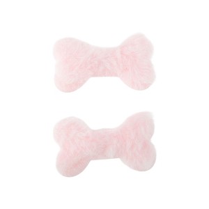Unique Bargains Plush Bone Shoelace Charms 1 Pair - 1 of 4