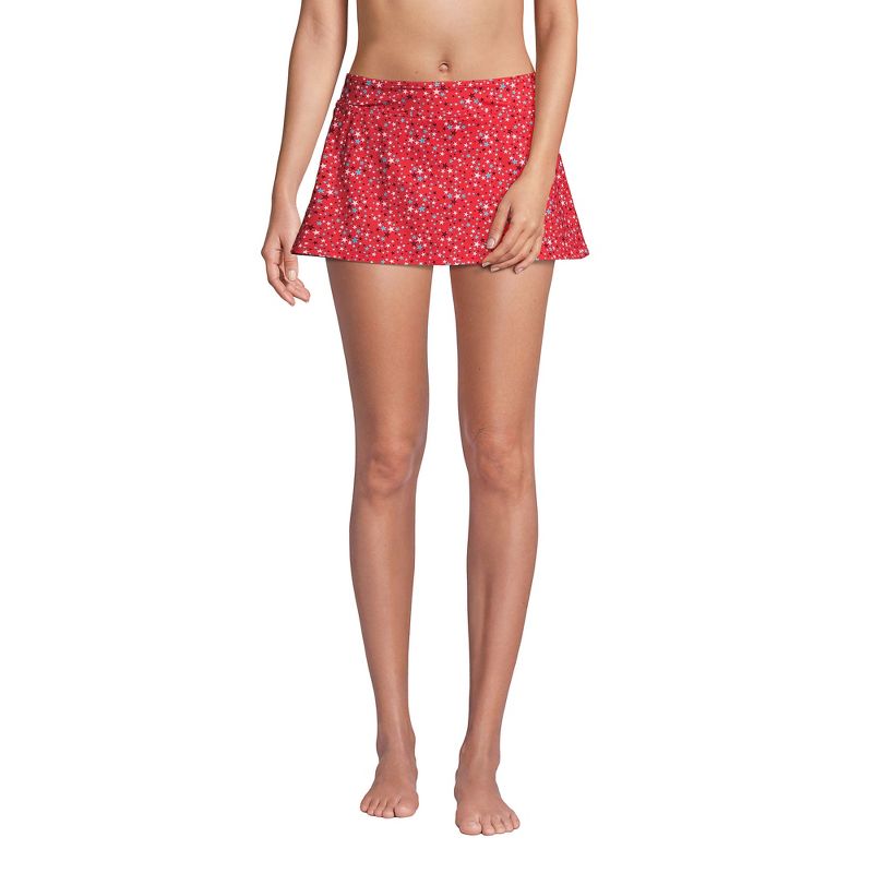 Women's Chlorine Resistant Mini Swim Skirt Swim Bottoms, 1 of 4