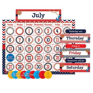 TEACHER CREATED RESOURCES Nautical Calendar Bb Set 5492 - 1 of 1