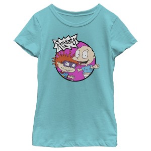 Girl's Rugrats Best Friends Chuckie & Tommy T-Shirt - 1 of 4