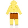 SpongeBob SquarePants Patrick Zip Up Cosplay Costume Coverall Toddler to Big Kid - 4 of 4