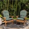 ARDEN earthFIBER Outdoor Adirondack Cushion, 21.5 x 48, Water repellent, Fade Resistant, Cushion for Adirondacks or Rocking Chairs 21.5 x 48 - 3 of 4
