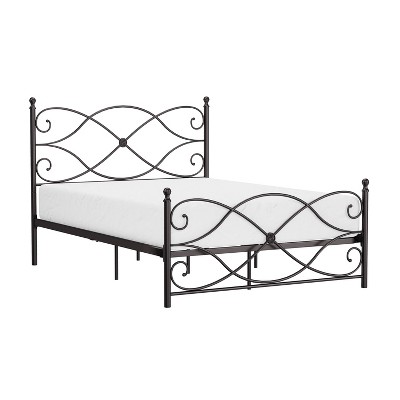 Full Kensie Metal Platform Bed Oiled Bronze - Hillsdale Furniture