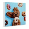 Stupell Industries Funny Dog Licking Donut Wall Plaque Art, 12" x 12" - 2 of 4