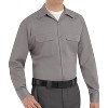 Red Kap Men's Long Sleeve Utility Uniform Shirt - 3 of 4