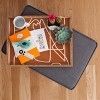 Nadja Abstract Face Sketch 4 Rectangular Tray - Deny Designs - 2 of 2