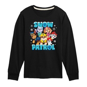 Boys' - Paw Patrol - Snow Patrol Long Sleeve Graphic T-Shirt - 1 of 4