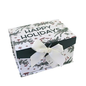 CraftOutlet.com 4.5 Inch Sm Magnetic Closure Box.. Rigid Christmas Decor Gift Decorative Boxes - 1 of 3