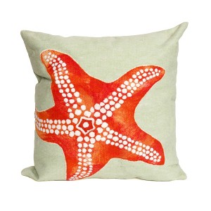 Liora Manne Visions II Coastal Indoor/Outdoor Pillow.. - 1 of 4