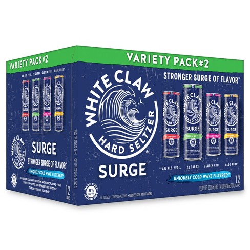 White Claw Surge Variety #2 - 12pk/12 Fl Oz Cans : Target