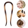 Unique Bargains U-shaped Hair Pin 4.33"x1.57" 1 Pc - 3 of 4
