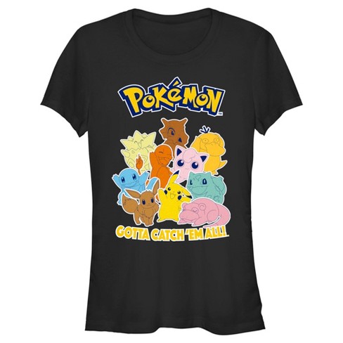 Juniors Womens Pokemon Gotta Catch 'Em All Group T-Shirt - image 1 of 4