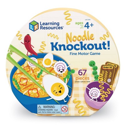 Learning Resources Noodle Knockout! Fine Motor Game