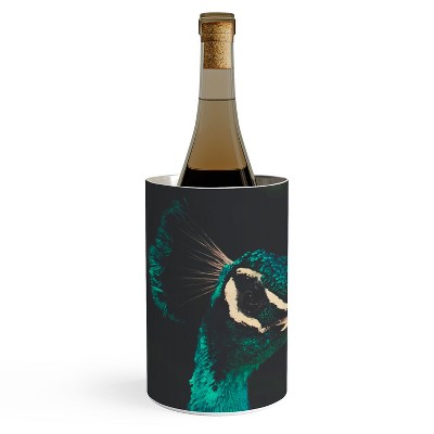 Ingrid Beddoes Peacock And Proud Wine Chiller - Deny Designs