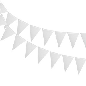 Unique Bargains Party Decoration Pennant Banner Flags String 2 Pcs - 1 of 4