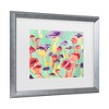 Trademark Fine Art - Ania Zwara  Magic Mushrooms Matted Framed Art - 3 of 4