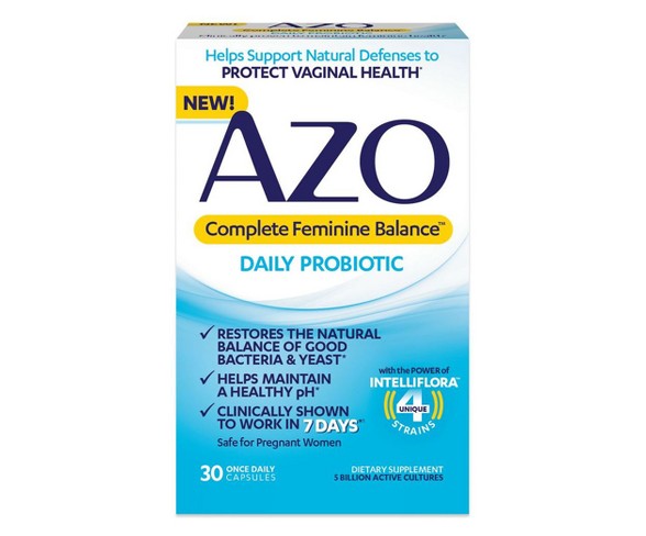 AZO Complete Feminine Balance daily Probiotic - 30ct