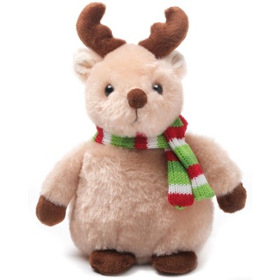 Bearington Reiny Plush Reindeer St￭ Animal, 11.5 Inch St￭ Reindeer Plush Toy Ideal Christmas St￭ Reindeer Gift Toddlers Kids Teens