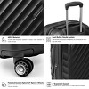 Traveler's Choice Elm 21" Hardside Expandable Spinner Carry On Suitcase - 4 of 4