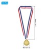 Unique Bargains Zinc Alloy Corrosion-resistant Oxidation-resistant Durable Sports Award Medals 10 Pcs - 2 of 4