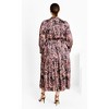 Women's Plus Size Suzanne Maxi Dress - plum | CITY CHIC - 4 of 4