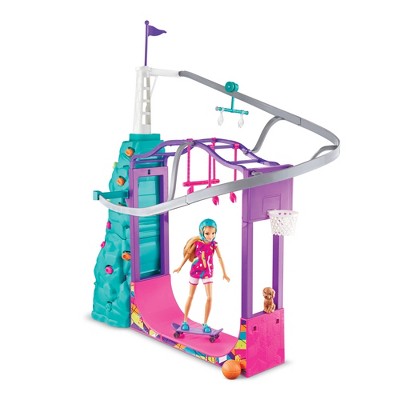 barbie playground playset